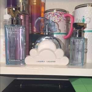 Calvin Klein Eternity Air Perfume Set with White Cloud ( Comes as set).!!